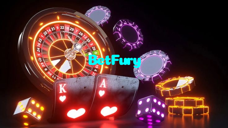 BetFury casino presented on mobile device in Pakistan with slots and live games